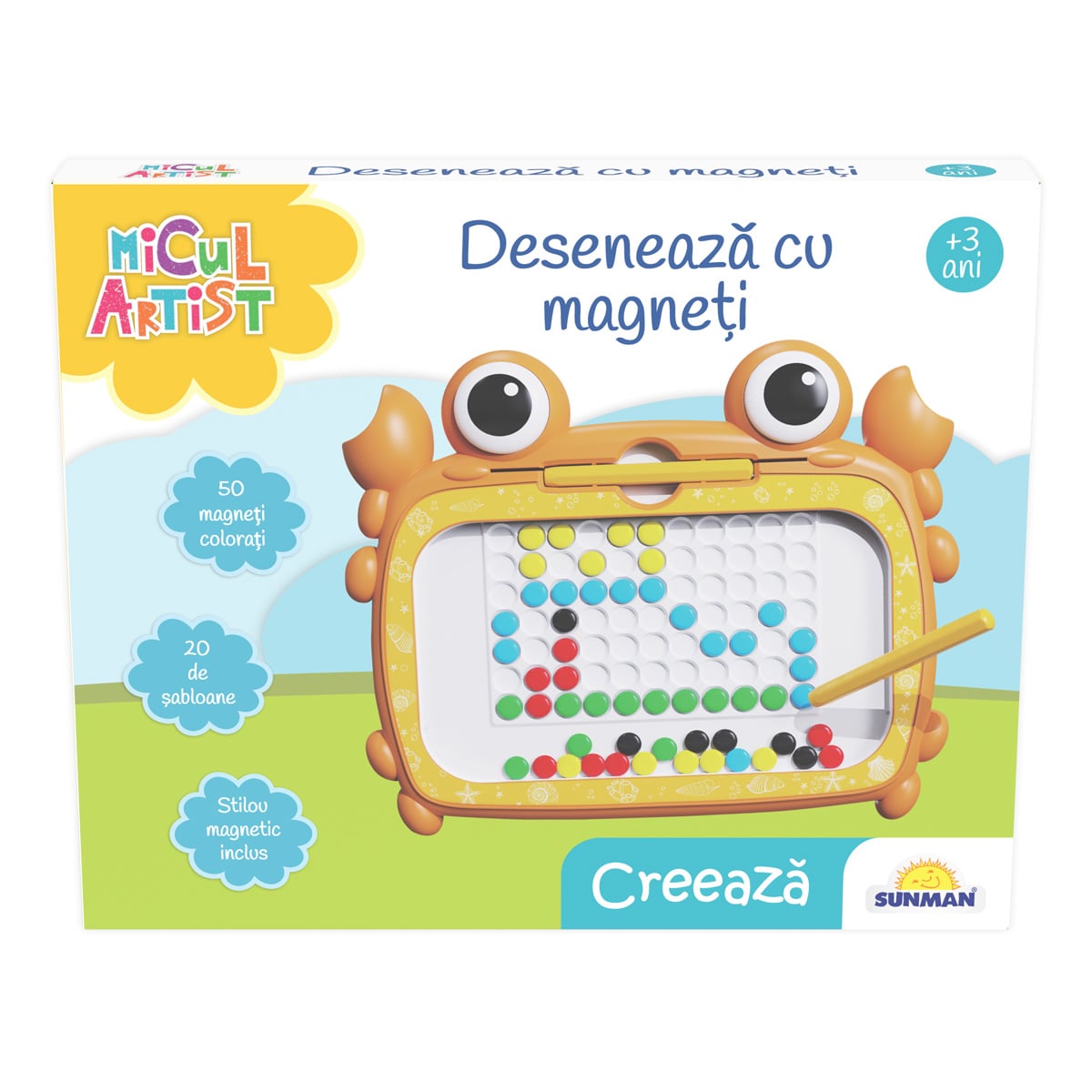 Set Micul Artist Desenează cu Magneti, Creativitate