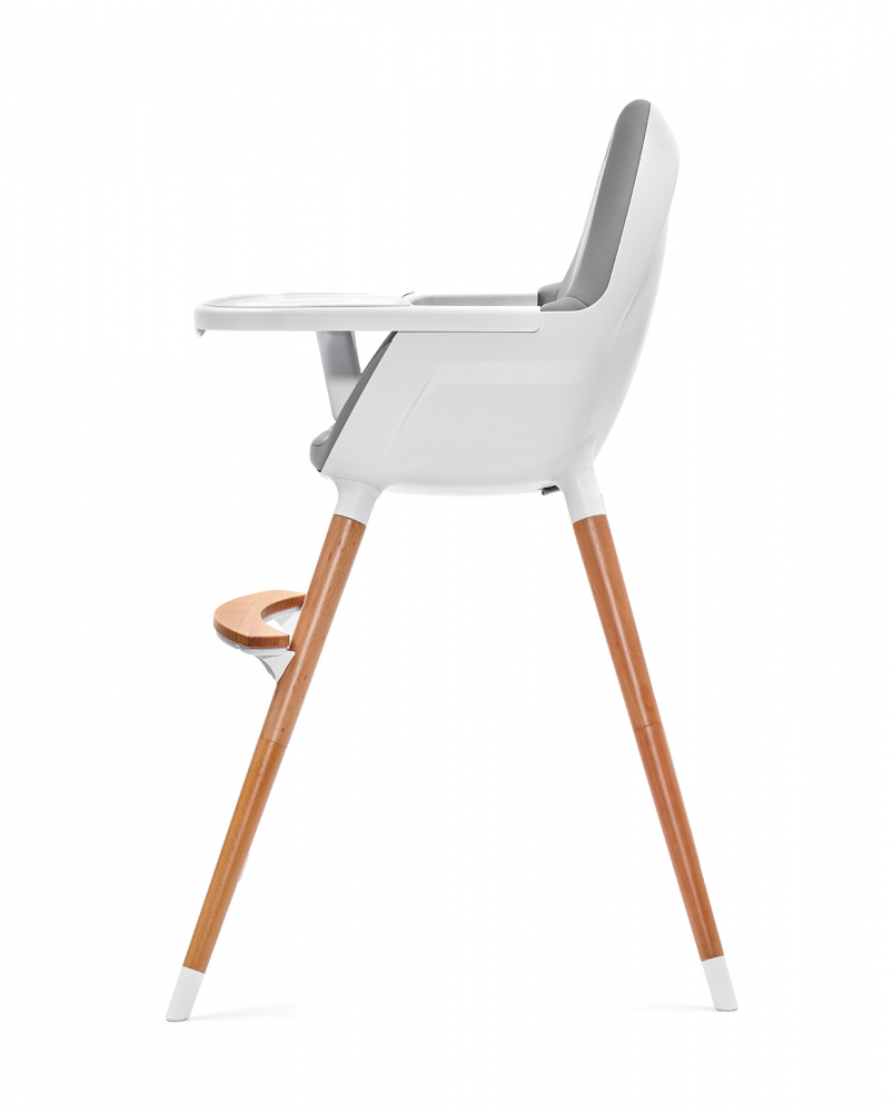 Scaun de masa 2 in 1 Kinderkraft Fini Grey - imagine 2