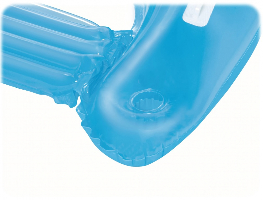 Saltea Gonflabilă Bestway Blue cu Scaun și Suport Pahar - imagine 3