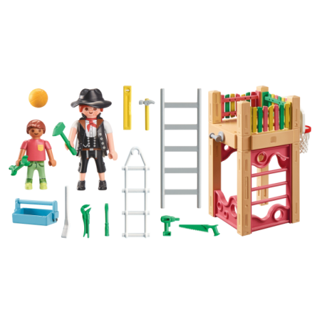 Playmobil Tamplar la Lucru - Lumea Medievala - imagine 2