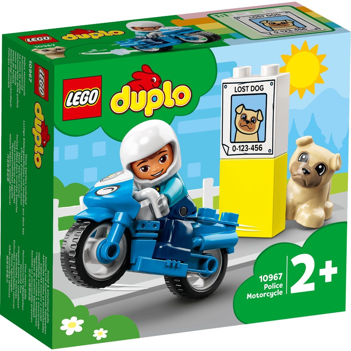 LEGO DUPLO Motocicleta Politie 10967
