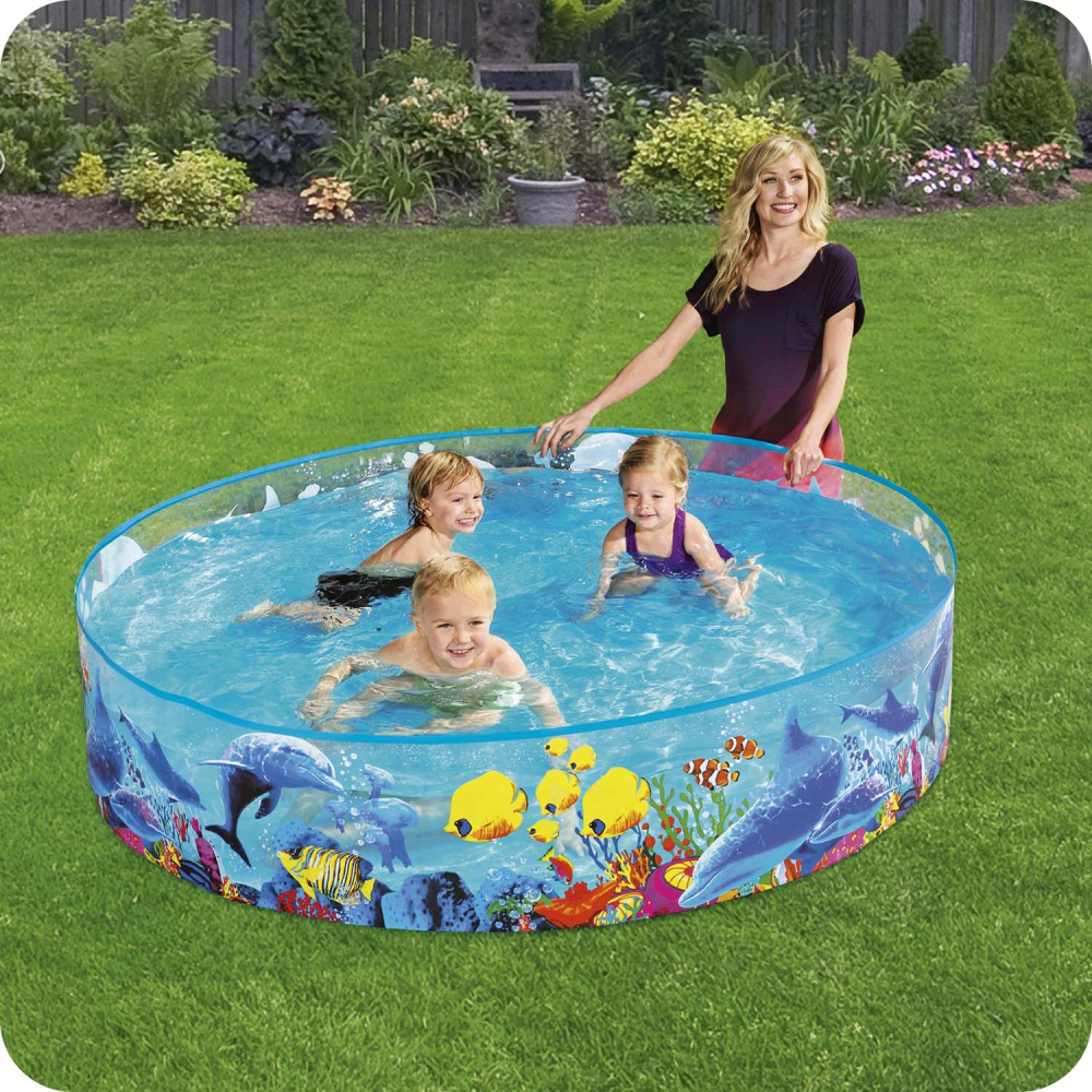 Piscina Bestway Fill and Fun 183x38 cm, Exterior - imagine 5