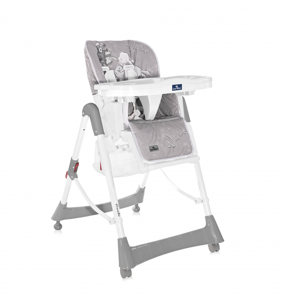 Scaun de Masa Lorelli Gusto Grey Rabbits - imagine 2