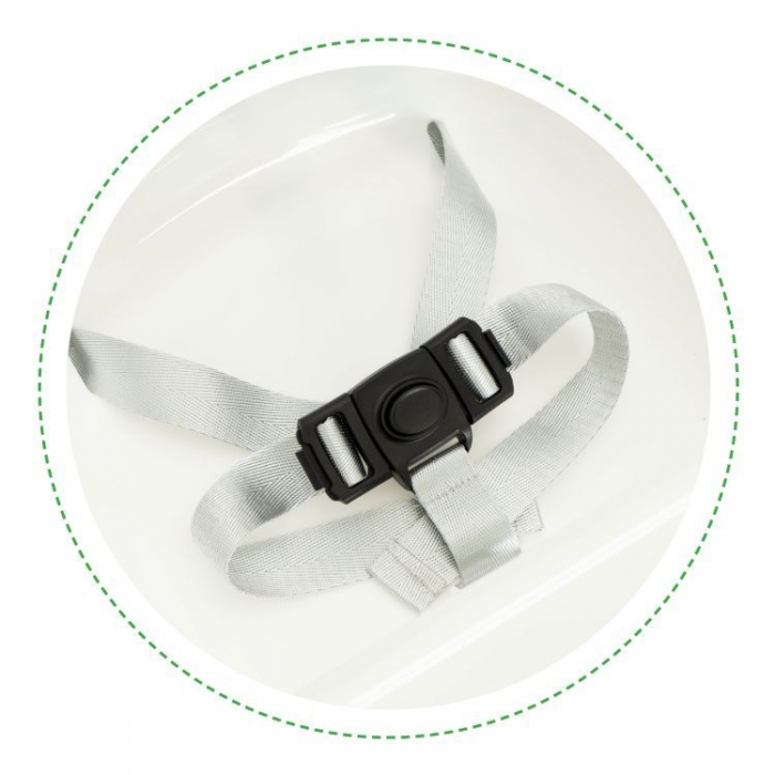 Scaun de masa 2 in 1 Ecotoys HA-007 Alb