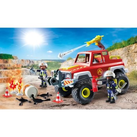 Playmobil Camion Pompieri - Aventură Eroică - imagine 4