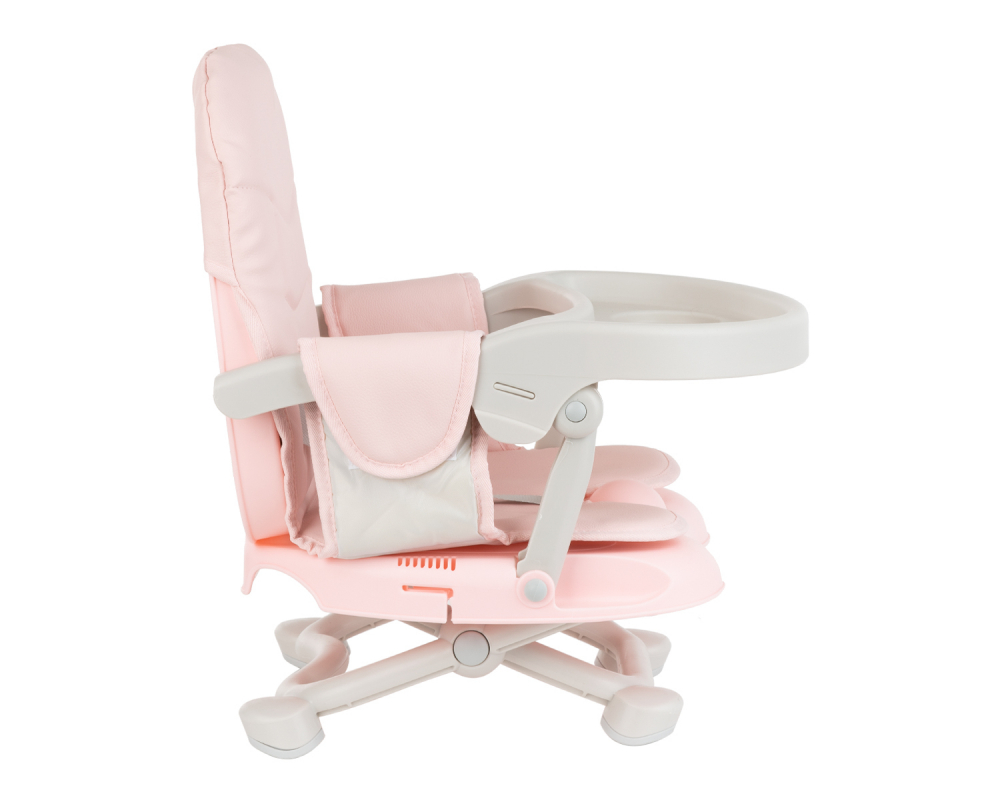 Înălțător Masa KikkaBoo Pappo Pink, 4 poziții - imagine 4
