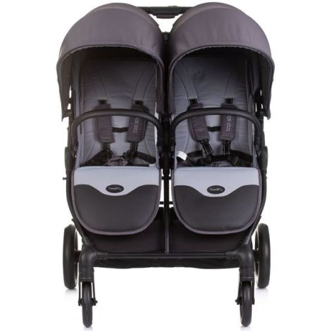 Carucior Gemeni Chipolino Top Stars Anthracite - imagine 3