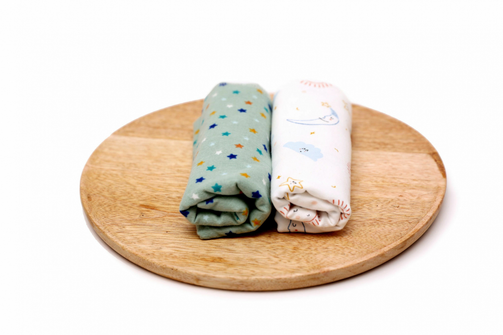 Set 2 scutece finet KidsDecor The Stars 70x70 cm