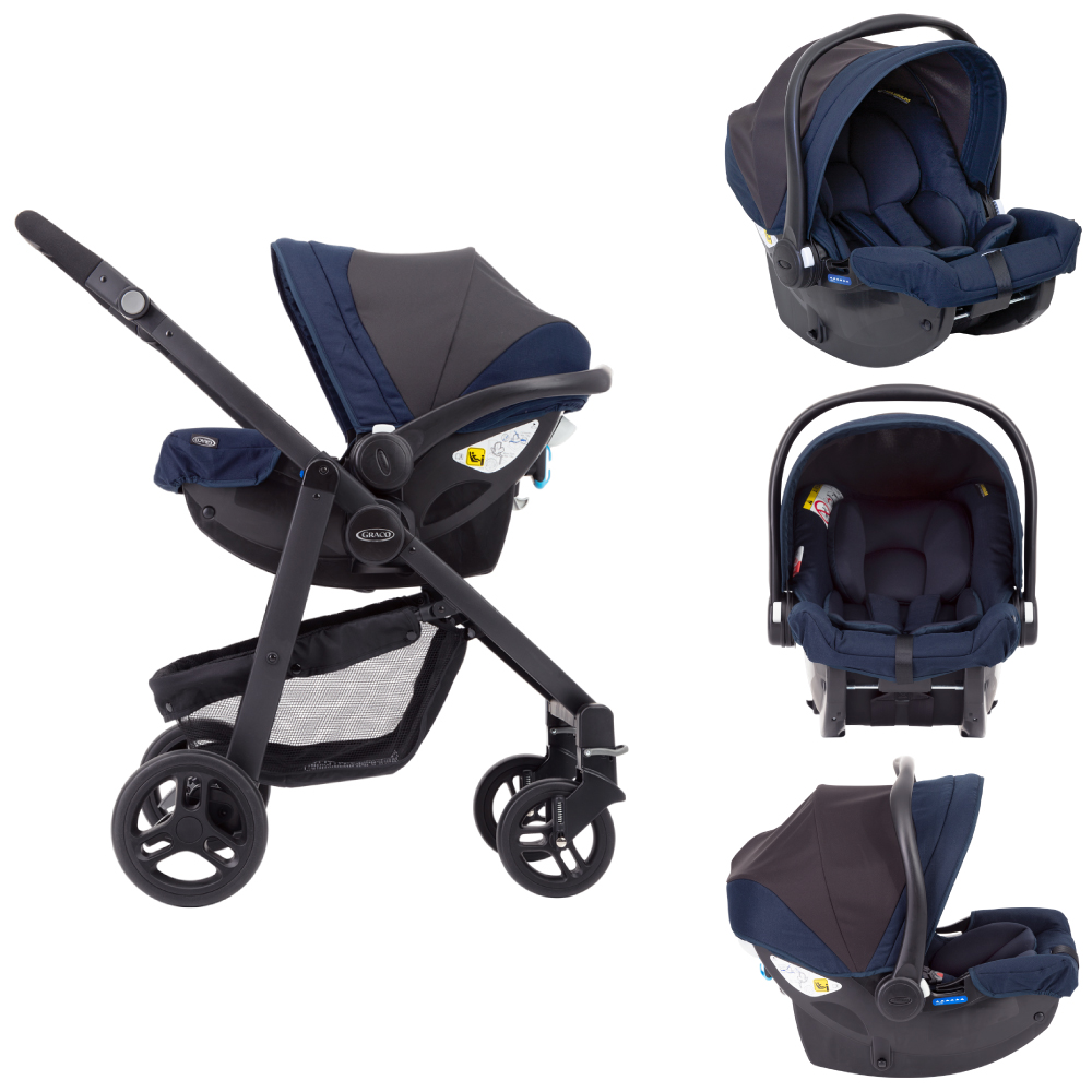 Carucior 3 in 1 Graco Near2Me Eclipse i-Size - imagine 6