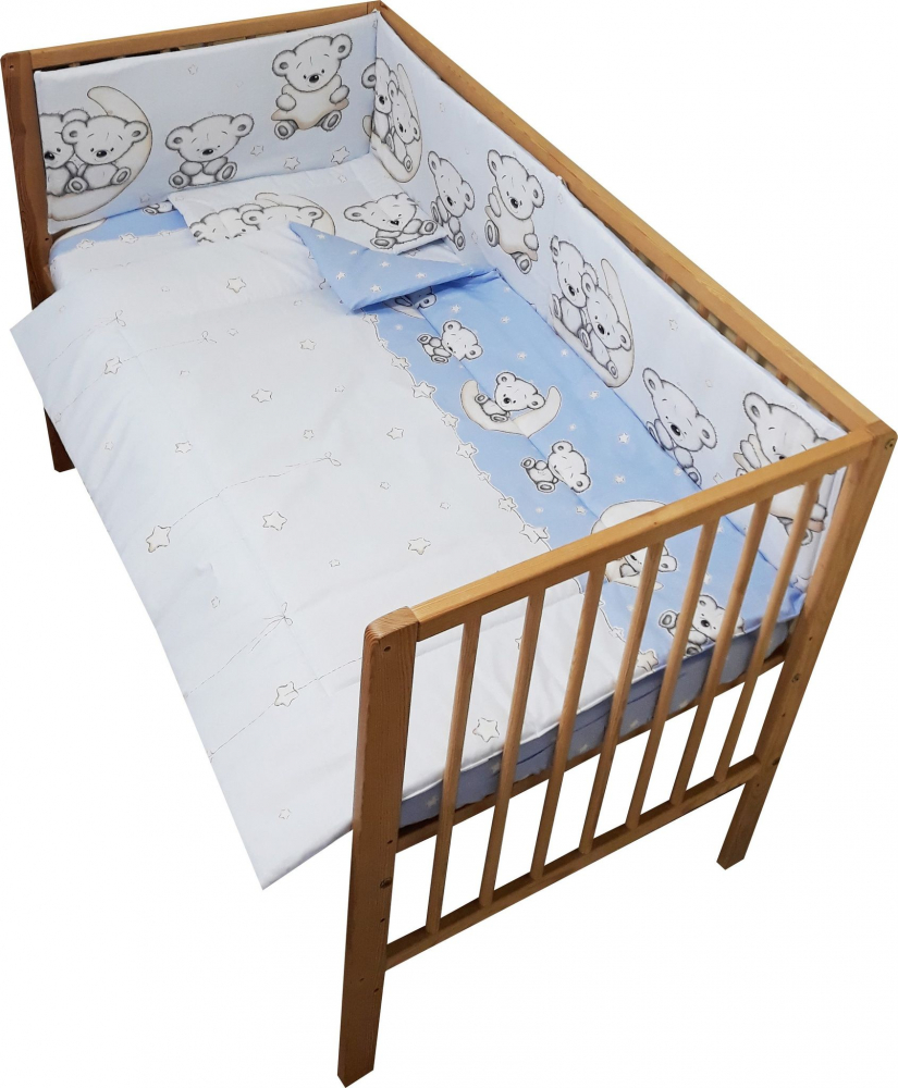 Set Lenjerie Patut Nichiduta 4 Piese, 120x60 cm - imagine 2