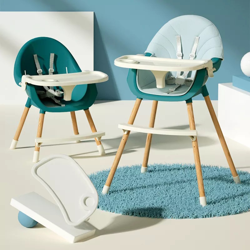 Scaunel Little Mom Nordic Green 2in1 Reglabil