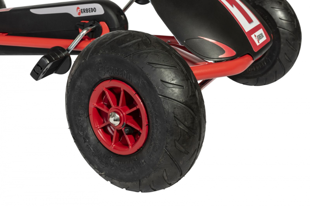 Kart Ferbedo AR8R Air Racer Roșu cu Funcție Free-Wheel - imagine 3