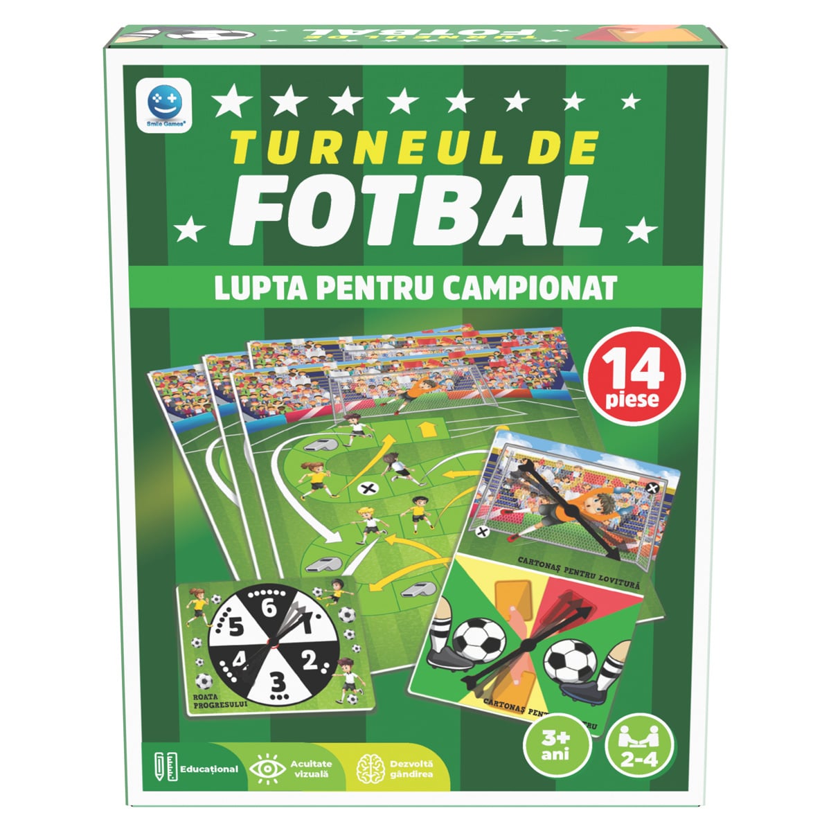 Turneul de fotbal Smile Games - Joc strategie