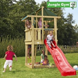 Complex de joacă Hut JungleGym, tobogan 2.4m - imagine 2