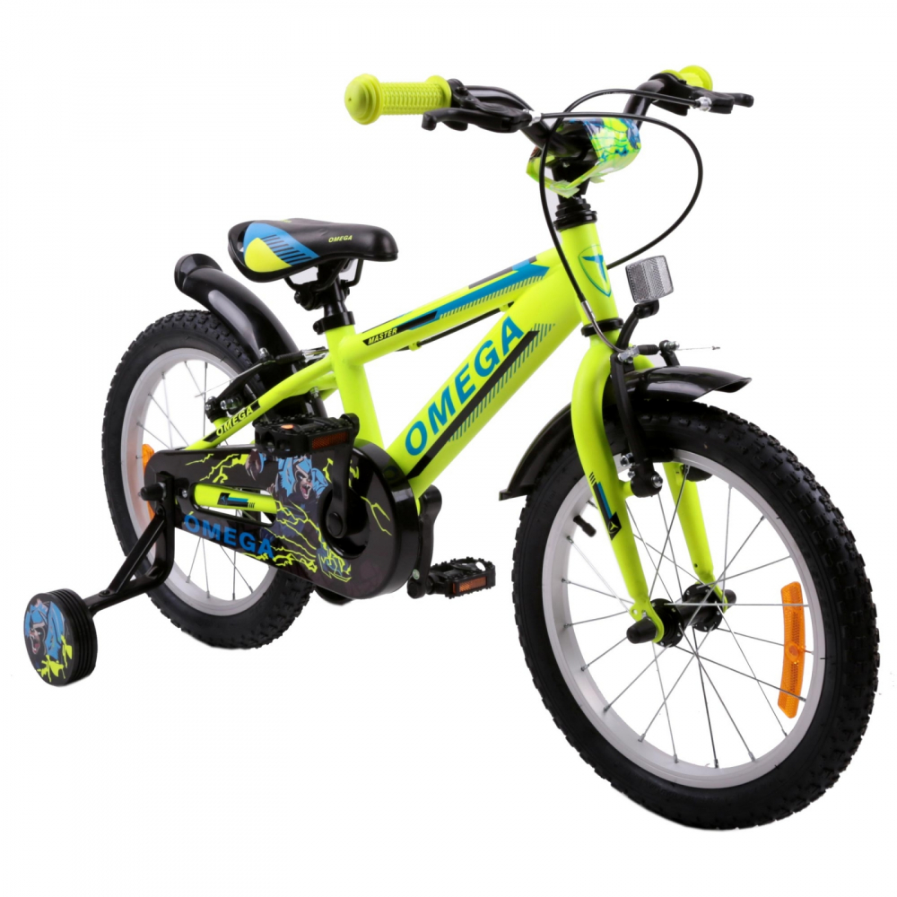 Bicicleta Omega Master 16 inch Galben - imagine 4