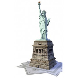Puzzle 3D Statuia Libertății 108 piese Ravensburger - imagine 4