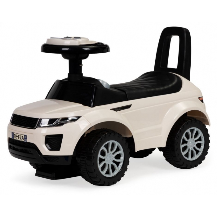 Mașinuță Ecotoys Albă cu Împingere și Melodii - imagine 4