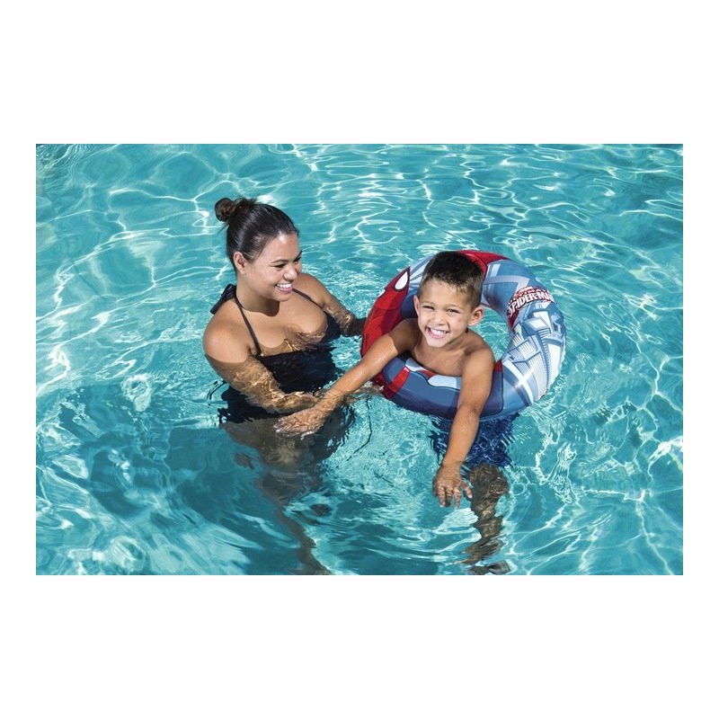 Colac Spider-Man Gonflabil Bestway | Jocuri Sigure la Piscină