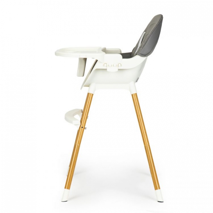 Scaun de masa 2 in 1 Ecotoys HA-004, Reglabil, Gri - imagine 2