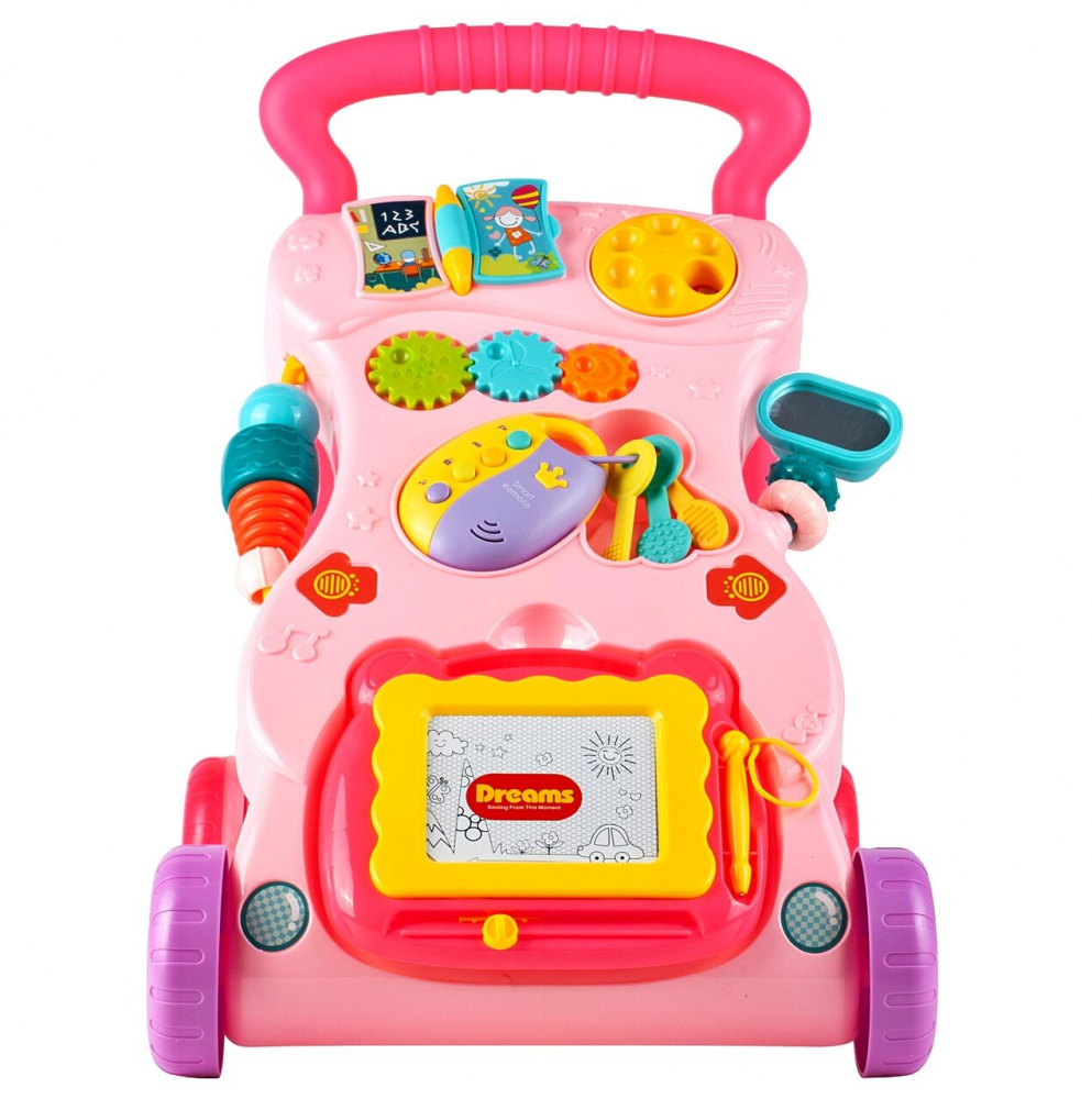 Antepremergator MalpPlay Pink Interactiv cu Tablă - imagine 10