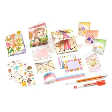 Set Papetarie Fashion Djeco Creativ - imagine 3
