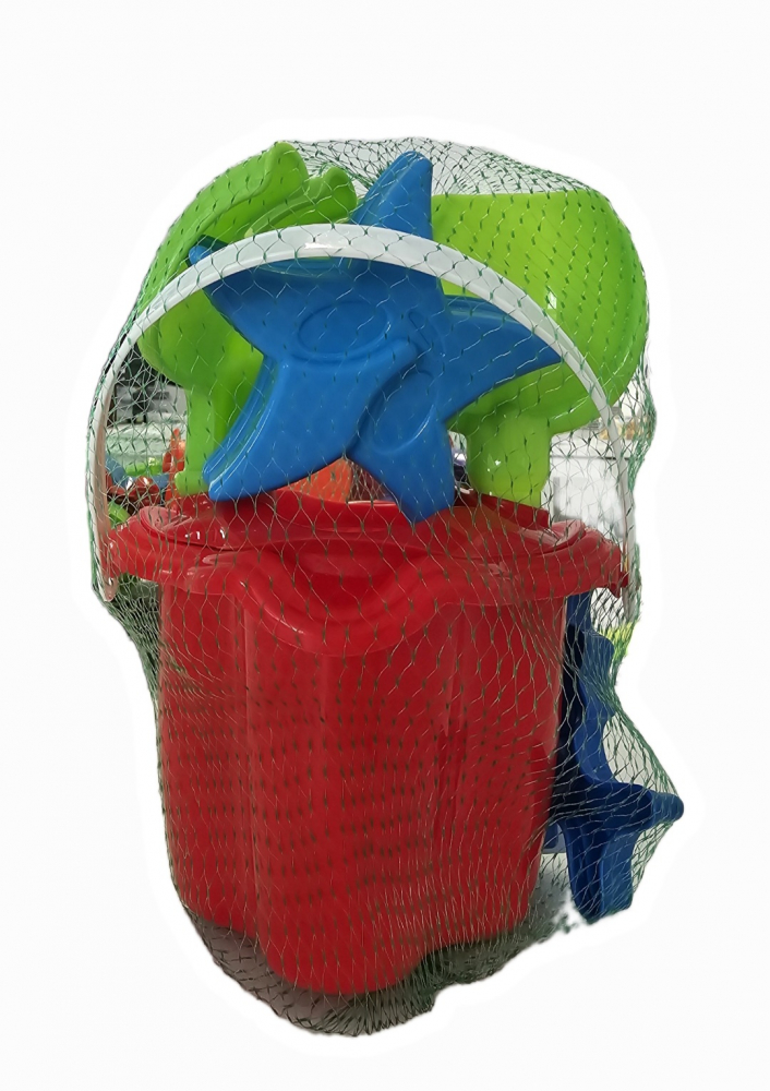 Set 6 Jucării Nisip Pluto Red, Burak Toys