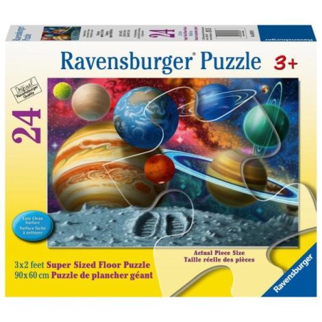 Puzzle Podea Spațiu Ravensburger 24 piese - imagine 2