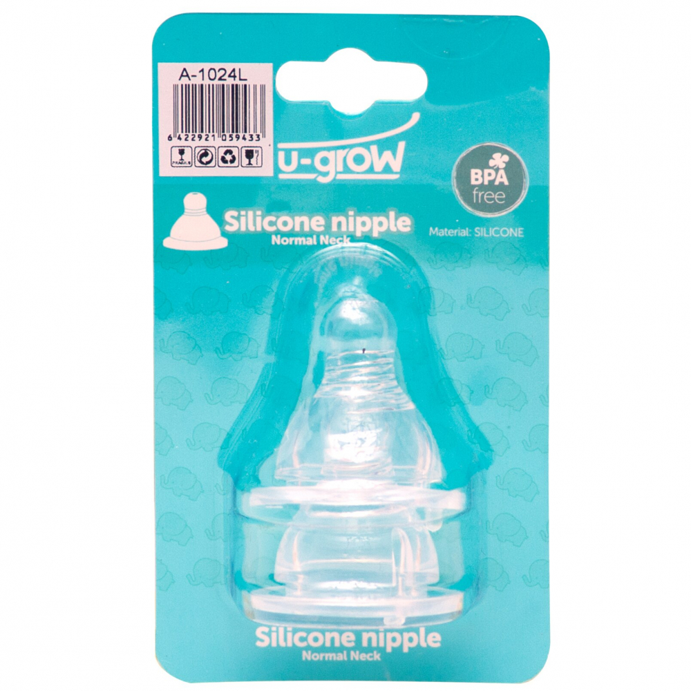 Set 2 Tetine U-Grow L Silicon