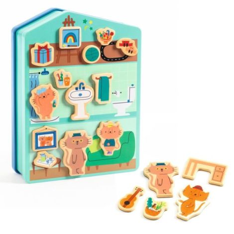 Joc Magnetici Djeco InZeHouse - Creativitate - imagine 3