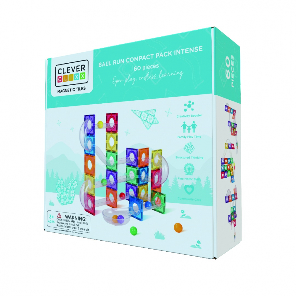Set Magnetic Cleverclixx Circuit 60 Piese