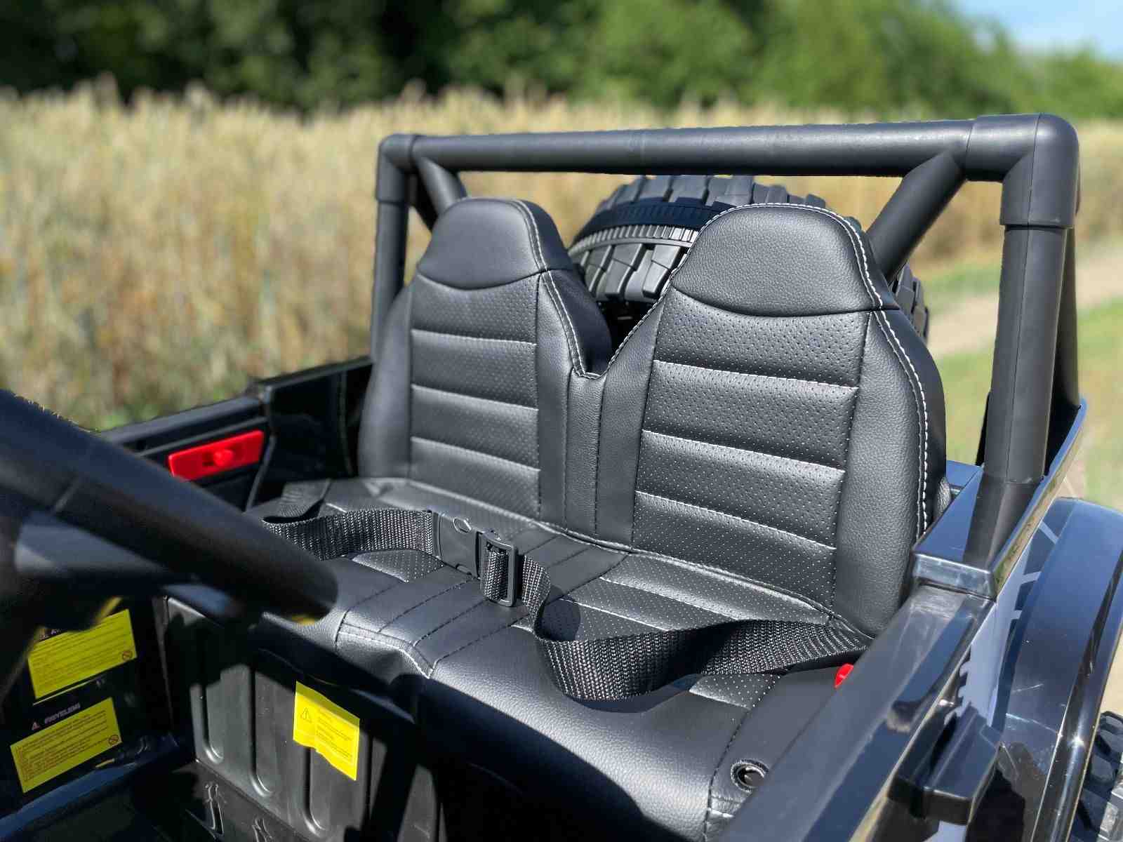 Masinuta Electrica RAPTOR XXL 24V 4x4 Rosu - imagine 6