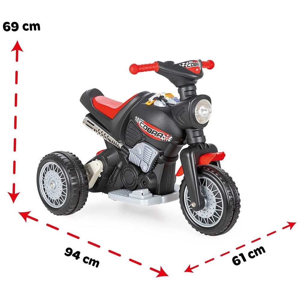 Motocicleta Electrica Pilsan Cobra - 3.5 km/h