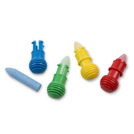 Set creta colorata cu suport Melissa & Doug - imagine 2