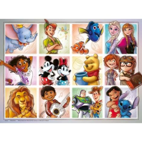Puzzle Educațional Disney 100 Piese XXL | Ravensburger - imagine 3