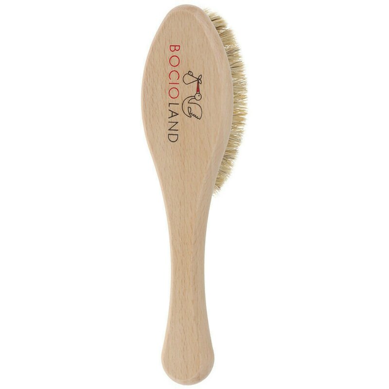 Perie Bocioland Păr Natural, Maro, Anti-Cruste - imagine 3
