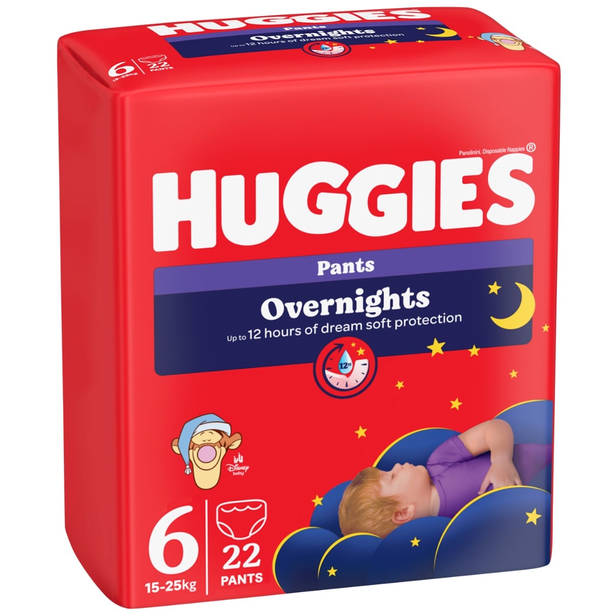Scutece Huggies Pants Overnights 6, 15-25kg