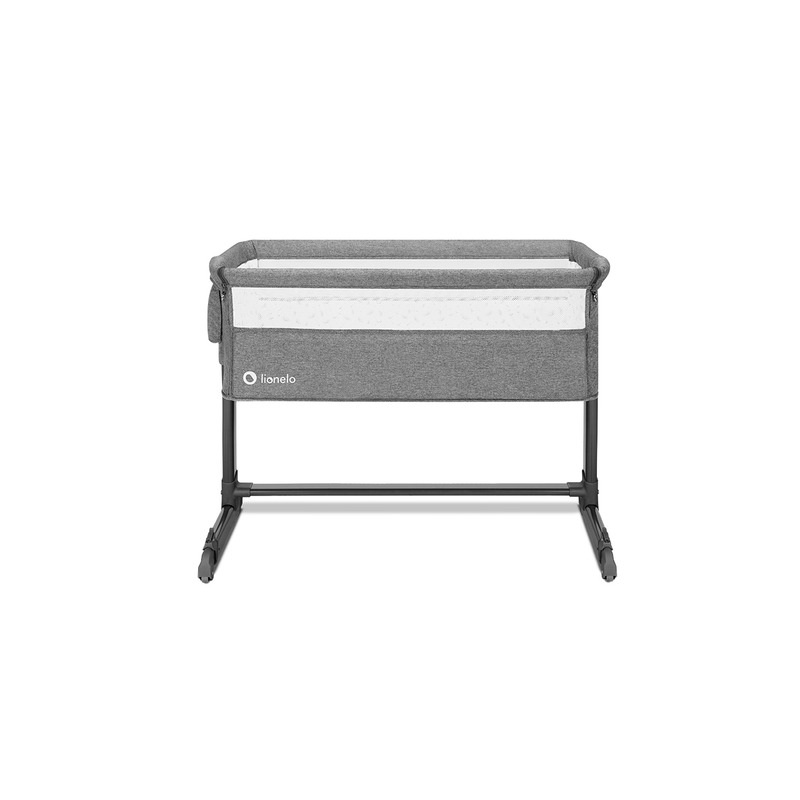 Patut Co-Sleeper Lionelo Theo 2in1 Grey Stone - imagine 5