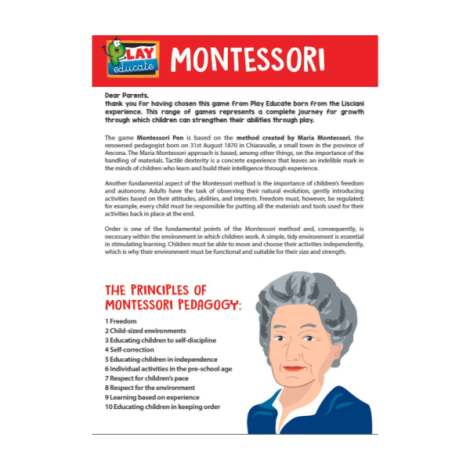 Joc Montessori Lisciani - Școala de Scris - imagine 2