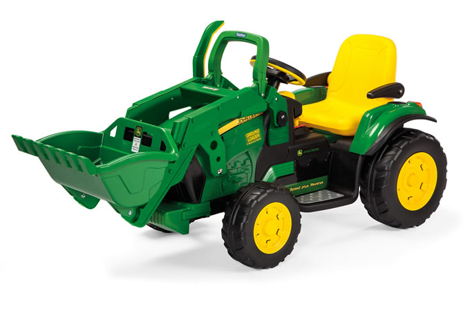 Tractor Peg Perego cu Excavator pentru Copii - imagine 2