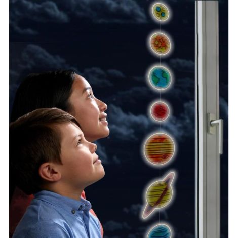 Arta pe geam Solar Brainstorm - Creează Sistemul Tău! - imagine 8