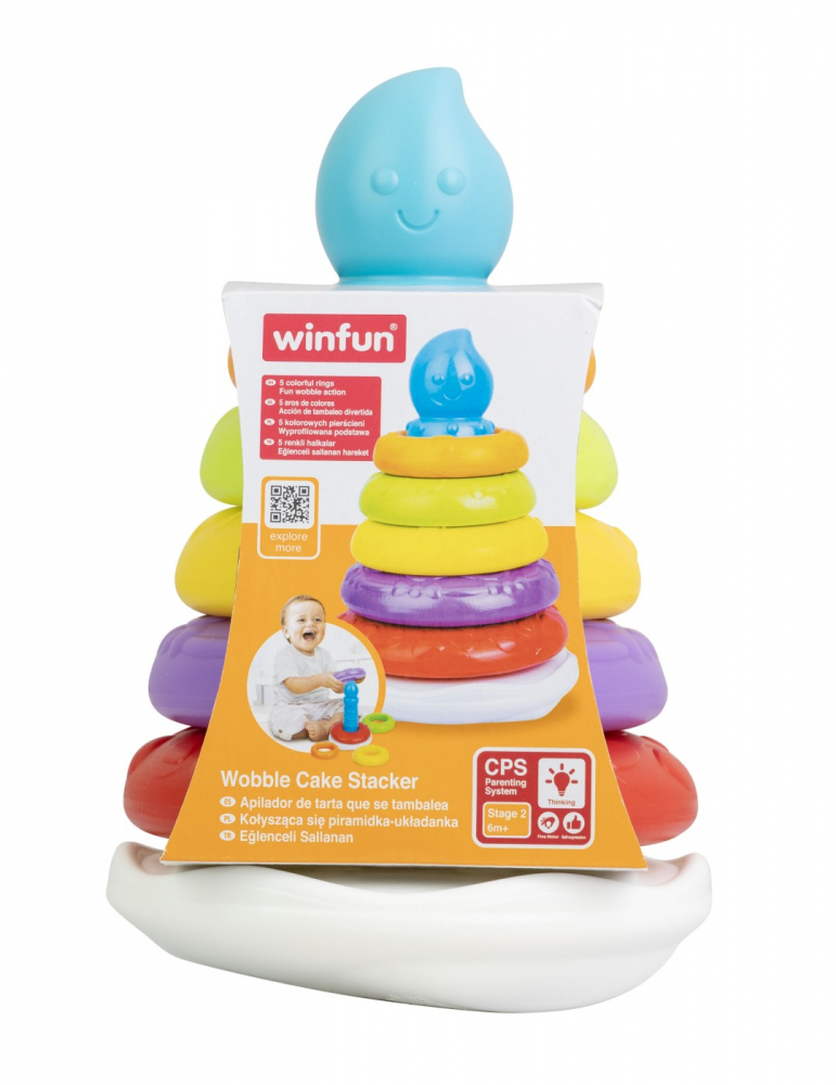 Winfun Turn Tort cu Cercuri Colorate | Dezvoltare Motorie