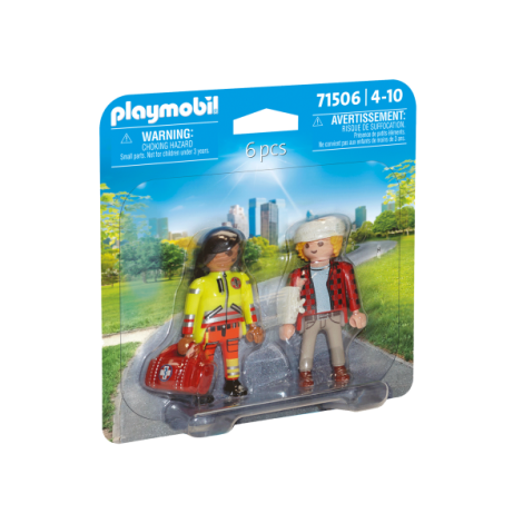 Playmobil Paramedic cu Pacient - Jucarie Educativa