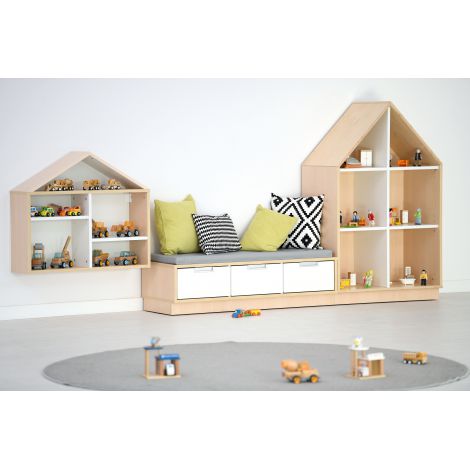 Dulap Quadro Casuta 1 Artar | Moje Bambino - imagine 2