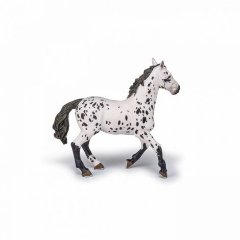 Papo Iapa Appaloosa Neagra Figurina Realista - imagine 6