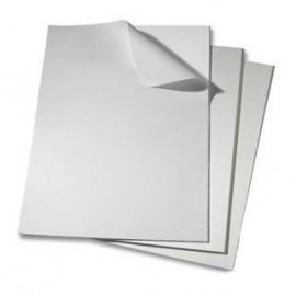 Carton Alb 300g Folia 100 coli | 50x70 cm