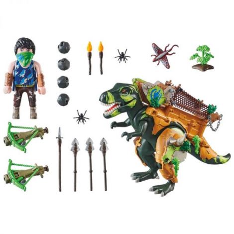 Playmobil T-Rex Atac - Aventură Preistorică - imagine 3