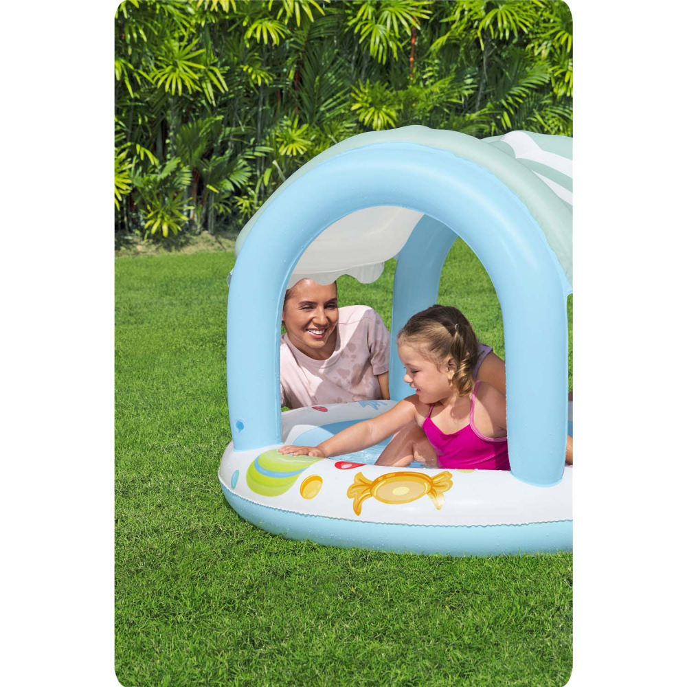 Piscina Bestway cu Parasolar pentru Bebelusi - imagine 6