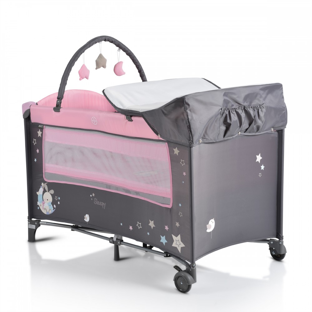 Patut Moni 2in1 Sleepy Travel Compact Pink
