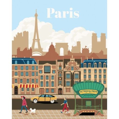 Ravensburger CreArt Paris - Pictura Relaxanta - imagine 3