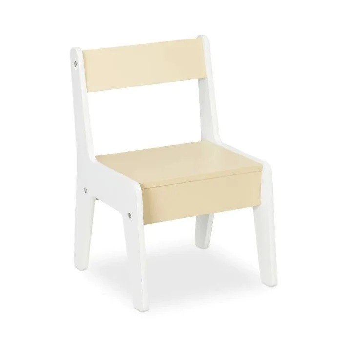 Set Birou Ginger Home Alb/Galben pentru Copii - imagine 2